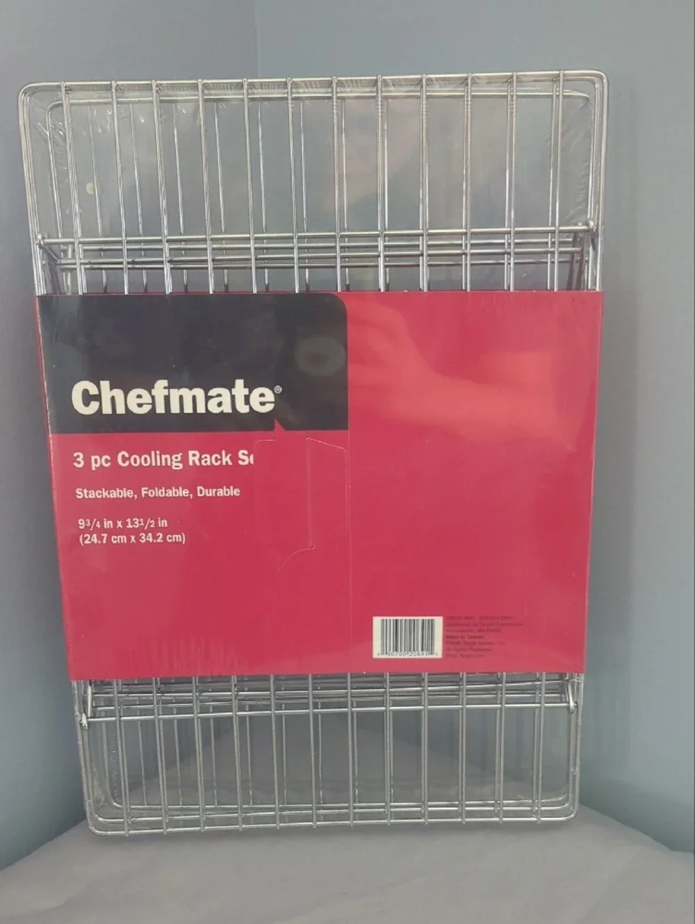 Cooling/Baking Rack Chefmate 3-Piece Set Of Wire Racks - Picture 3 of 5